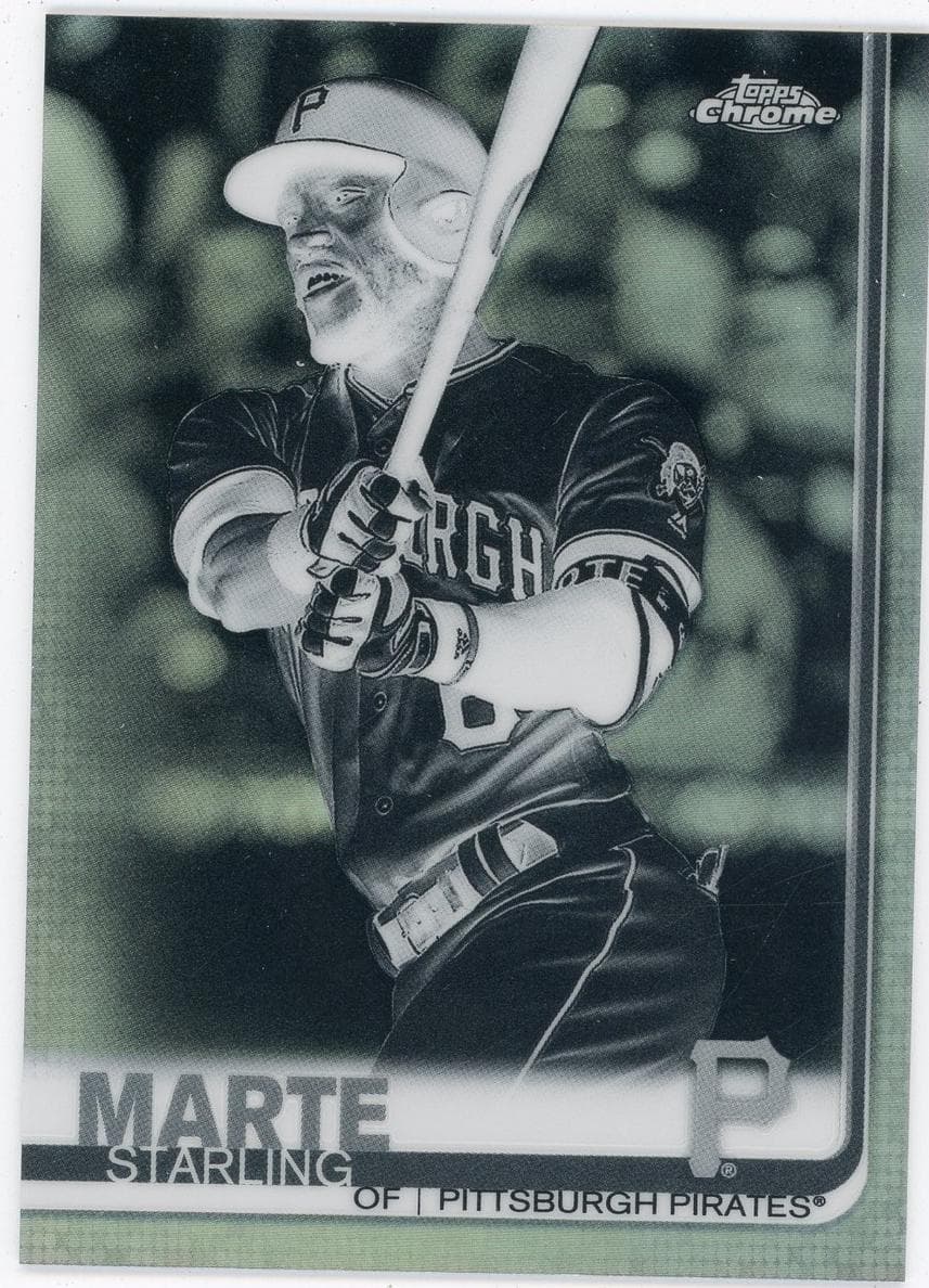 Starling Marte 2019 topps Topps Chrome