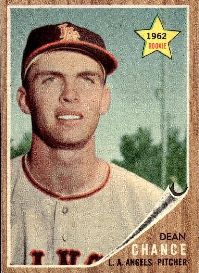 Dean Chance 1962 topps Topps
