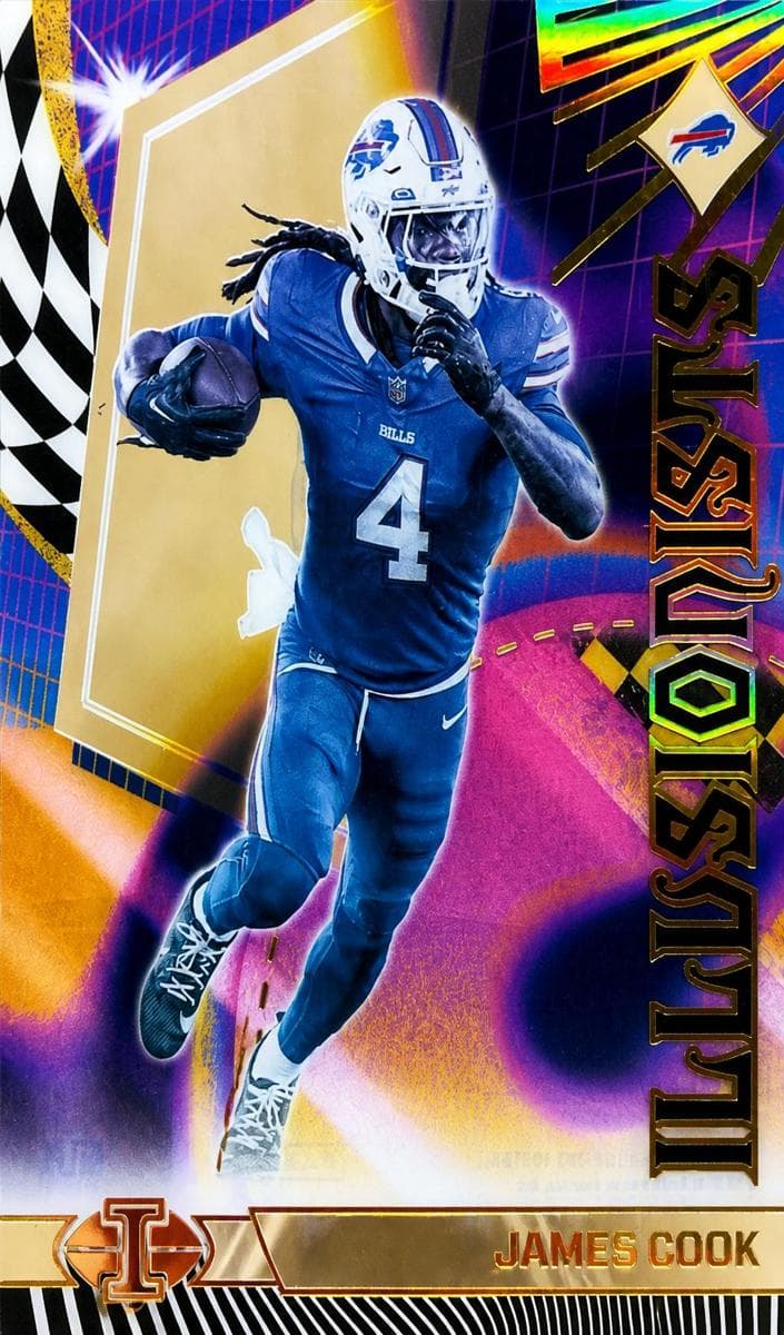 James Cook 2023 panini Panini Illusions