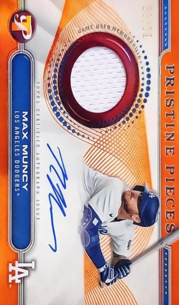 Max Muncy 2024 topps Topps Pristine