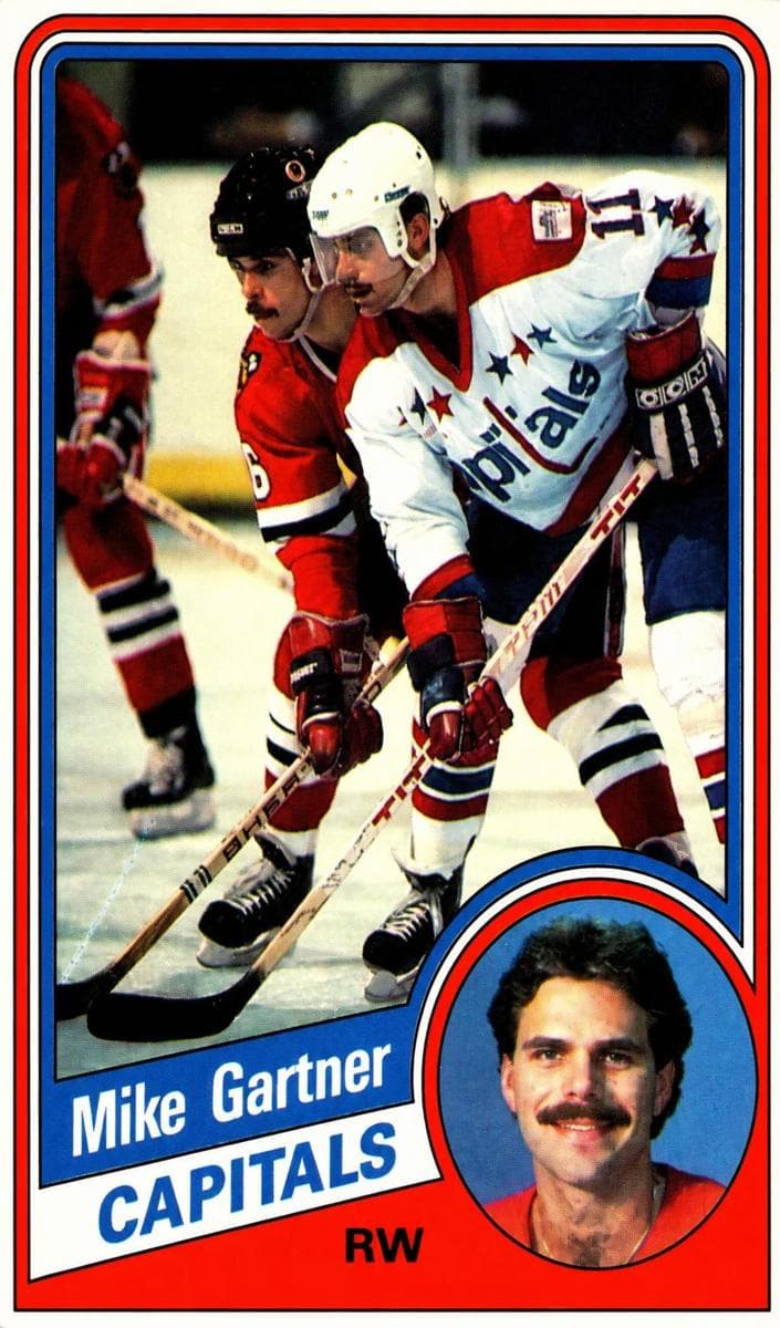 Mike Gartner trading card