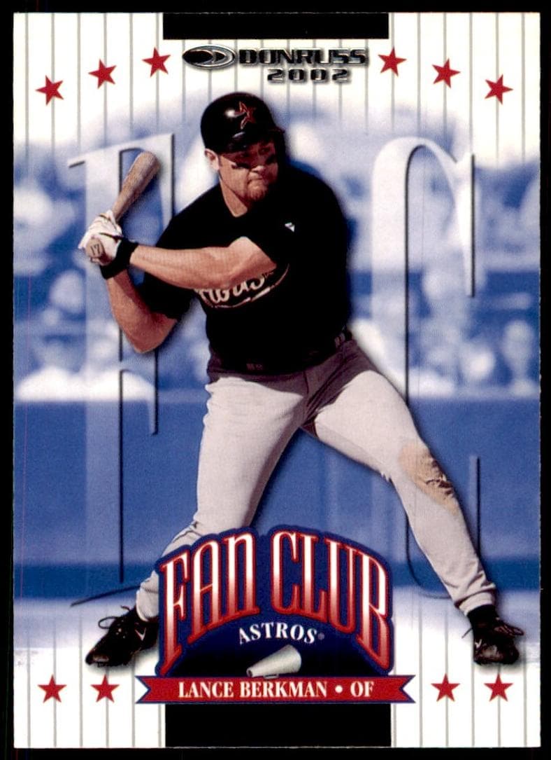 Lance Berkman 2002 panini Donruss