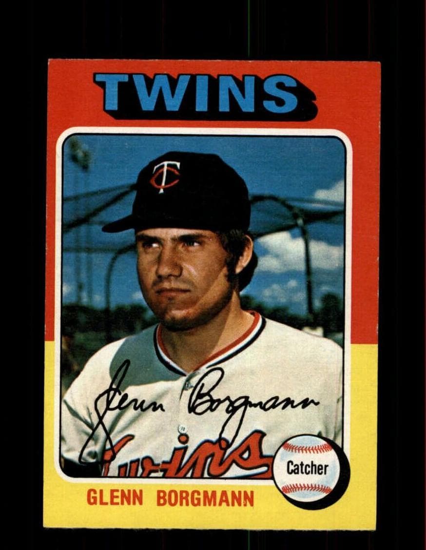 Glenn Borgmann 1975 topps O-Pee-Chee
