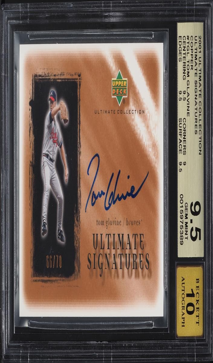 Tom Glavine 2001 upper-deck Upper Deck Ultimate Collection