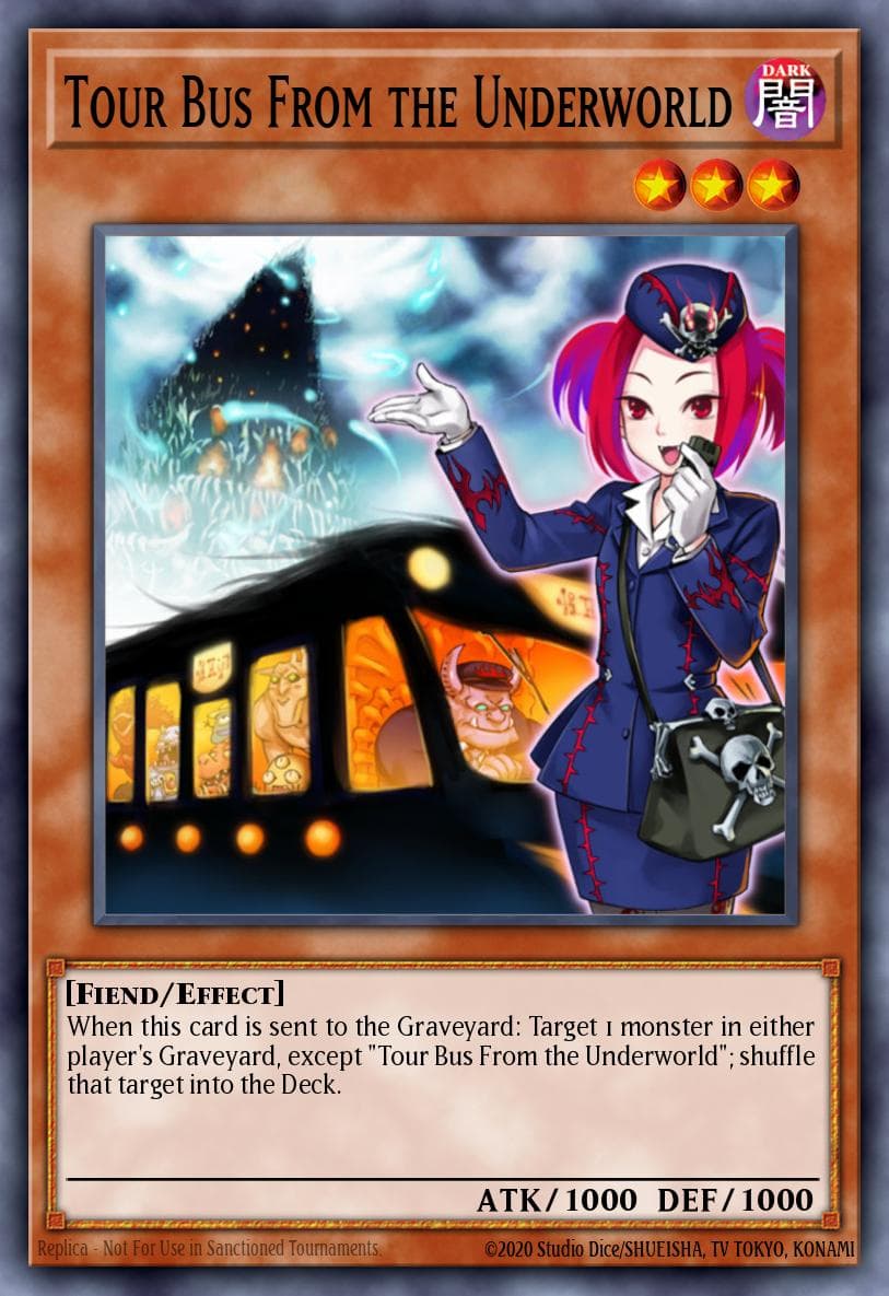 Tour Bus From the Underworld 2012 Yu-Gi-Oh! Order of Chaos