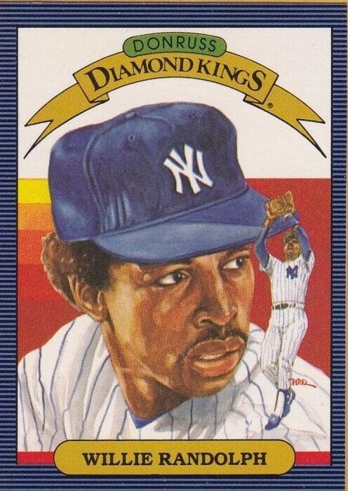 Willie Randolph 1986 leaf