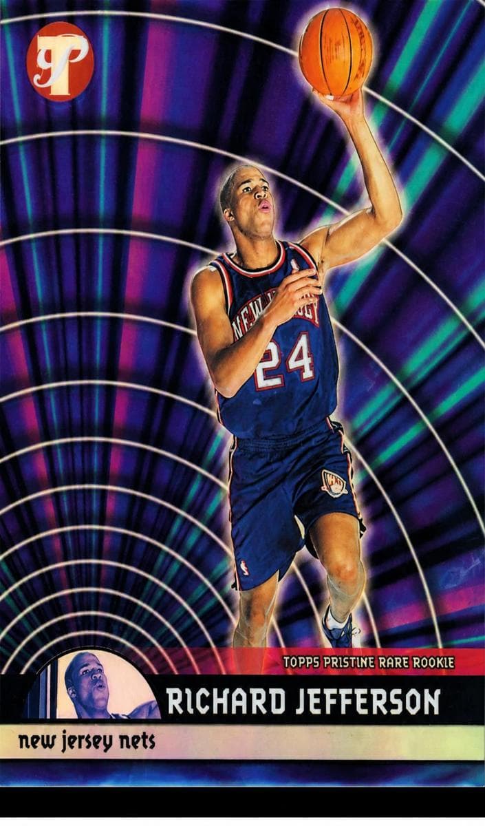 Richard Jefferson 2001 topps Pristine