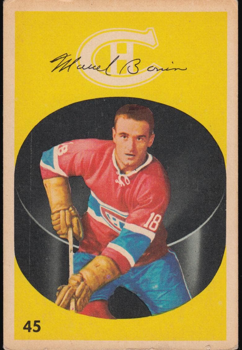 Marcel Bonin 1962 unknown Parkhurst