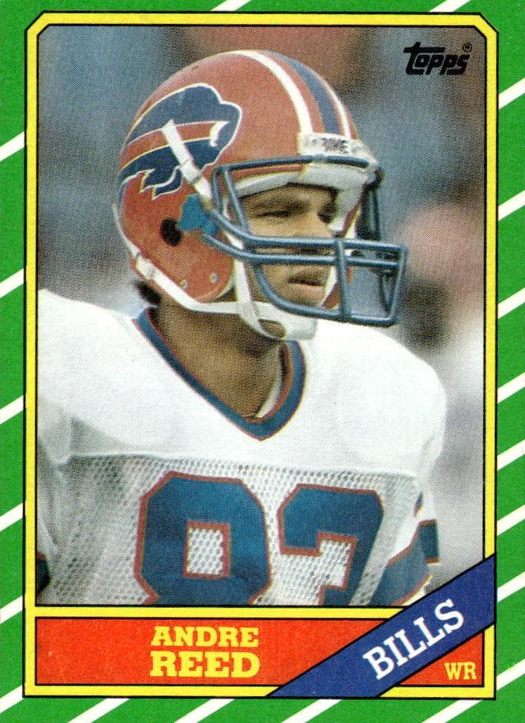 Andre Reed trading card