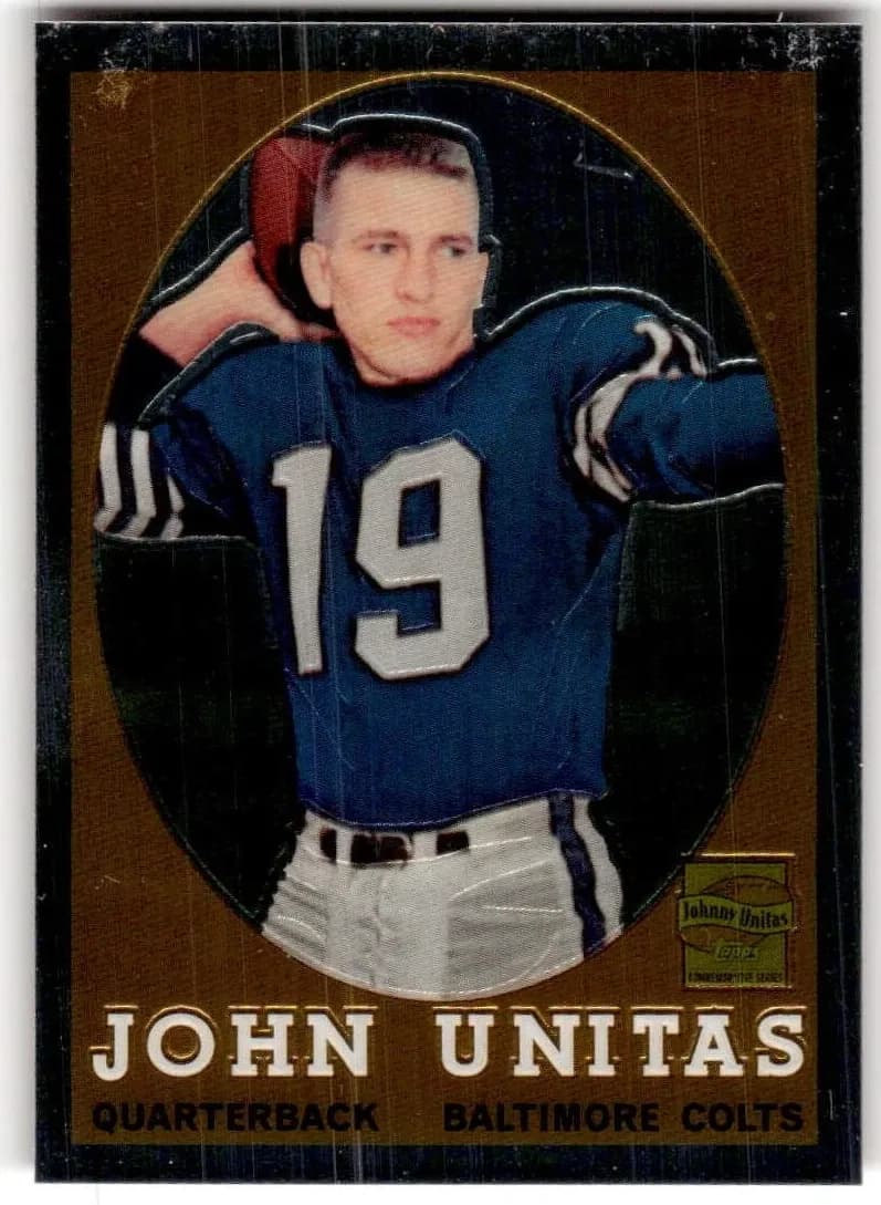 Johnny Unitas 2000 topps