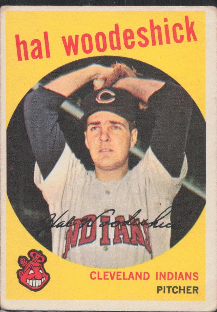 Hal Woodeshick 1959 topps Topps