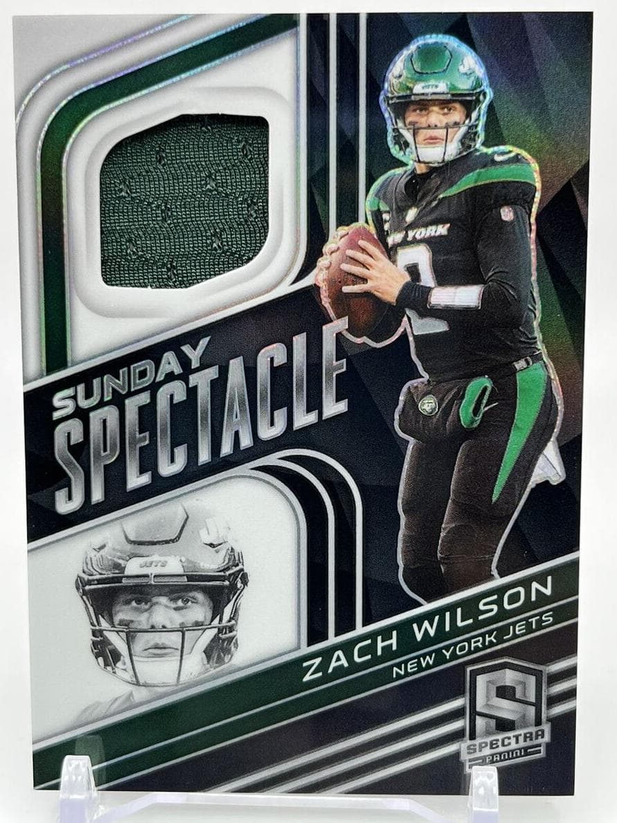 Zach Wilson trading card