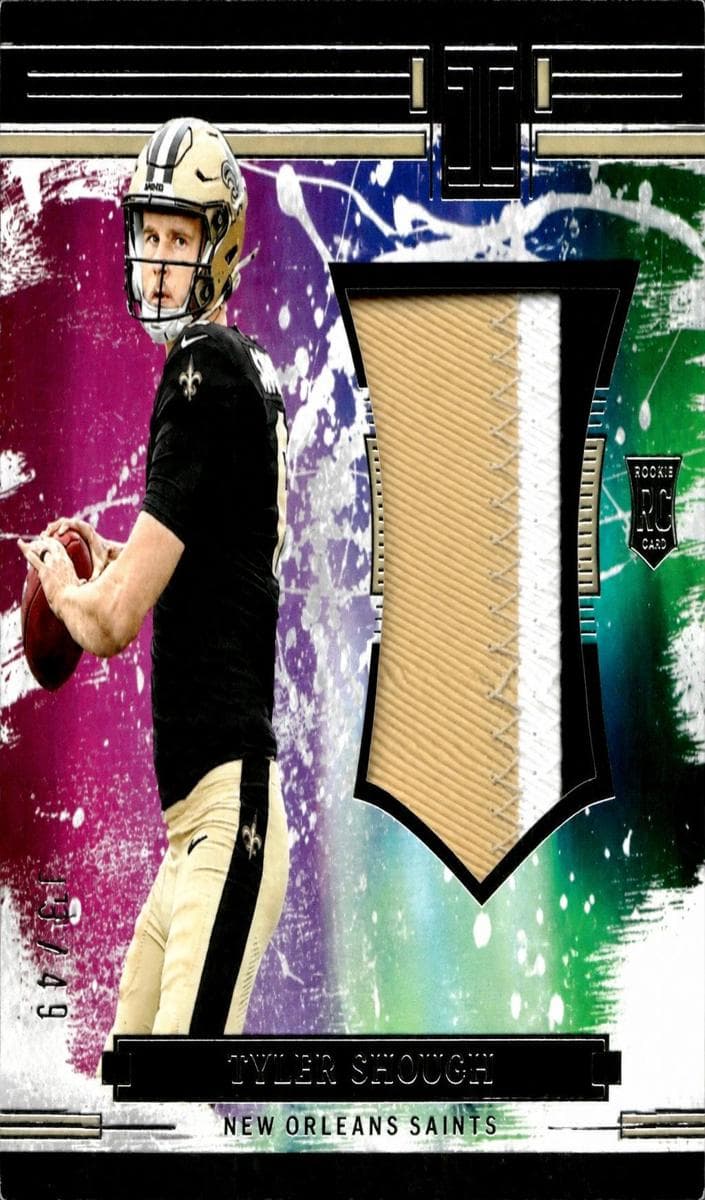Tyler Shough 2025 panini