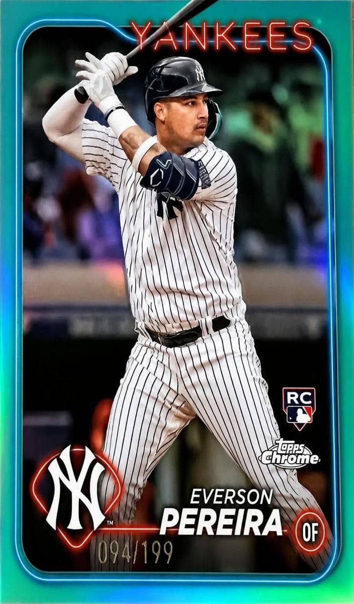 Everson Pereira trading card
