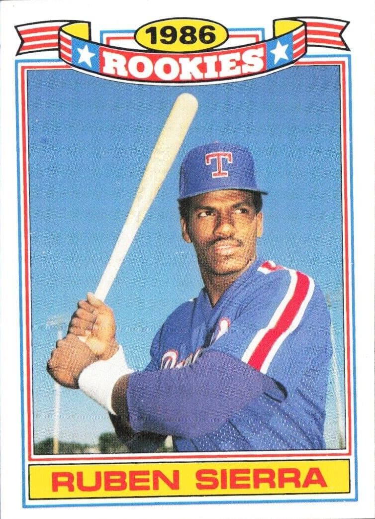 Claudell Washington trading card