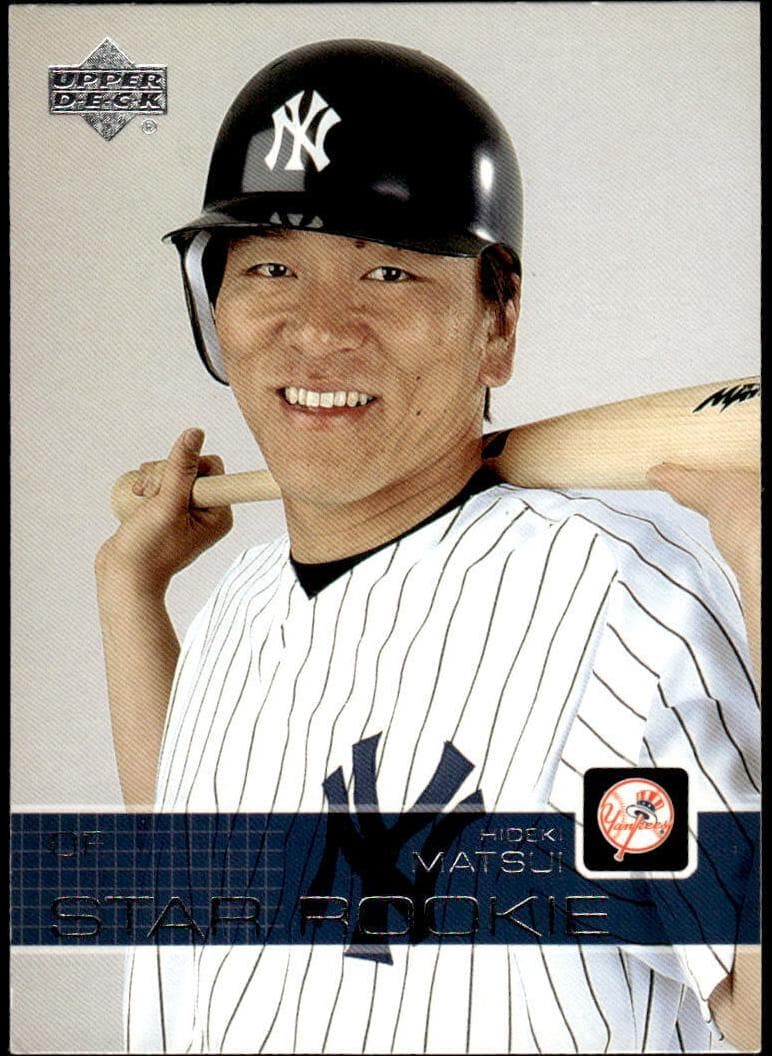 Hideki Matsui trading card