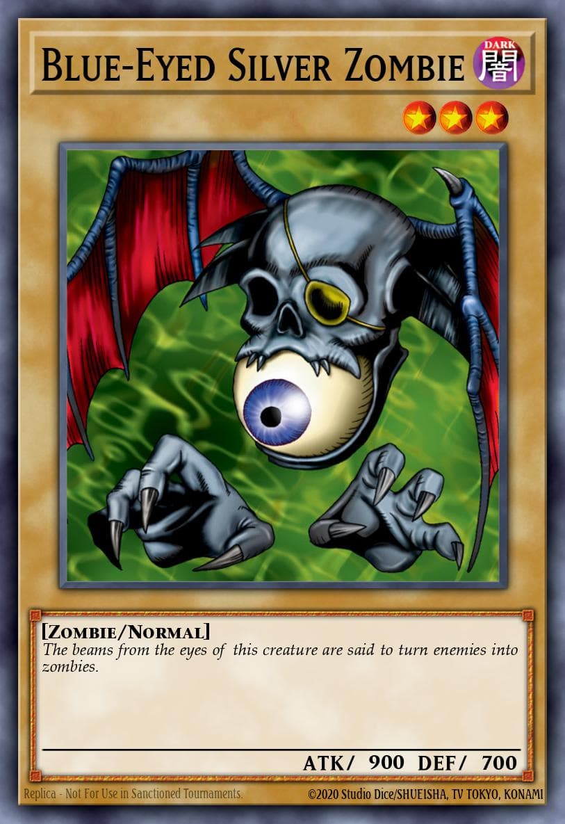 Blue-Eyed Silver Zombie #SBSC-EN011