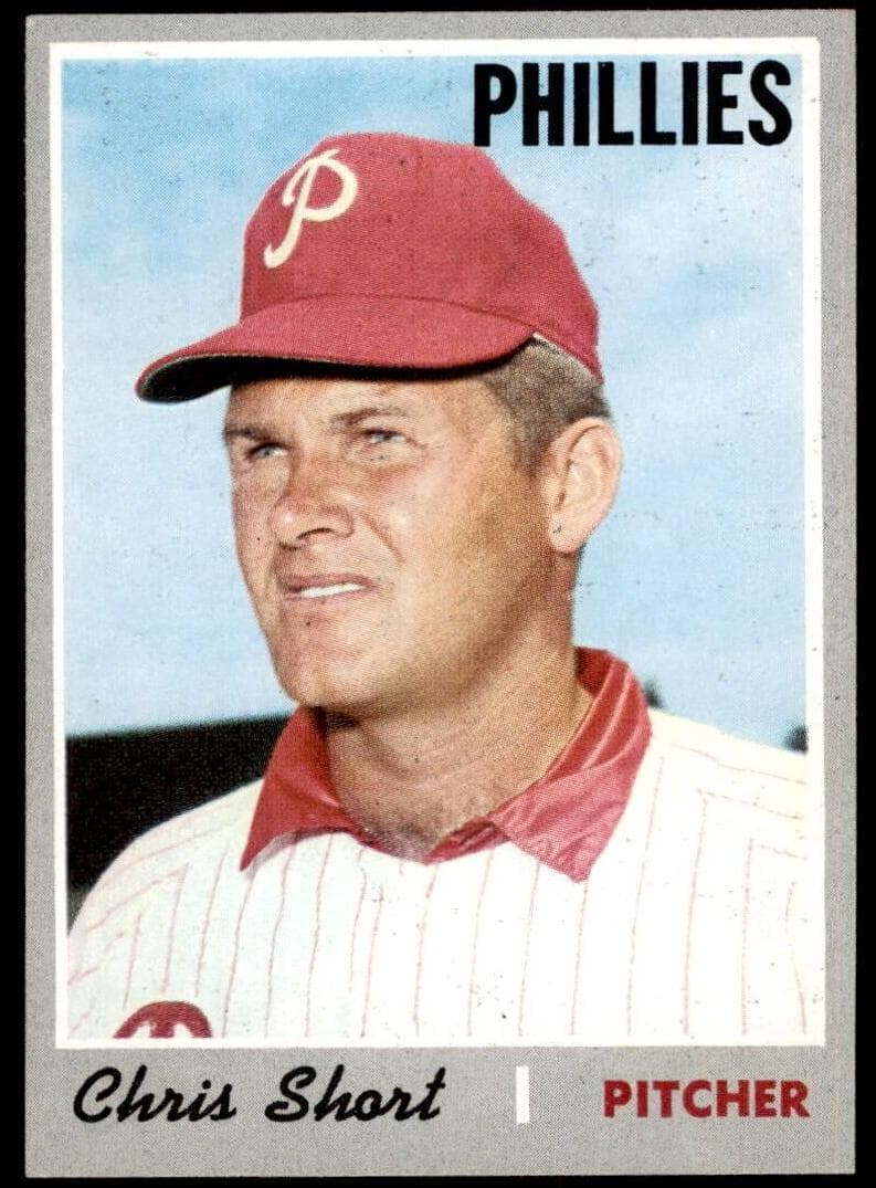 Chris Short 1970 topps Topps