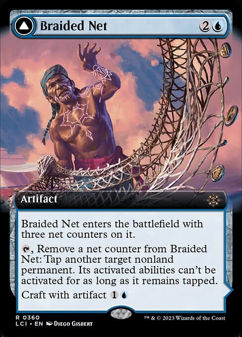 Braided Net // Braided Quipu #360
