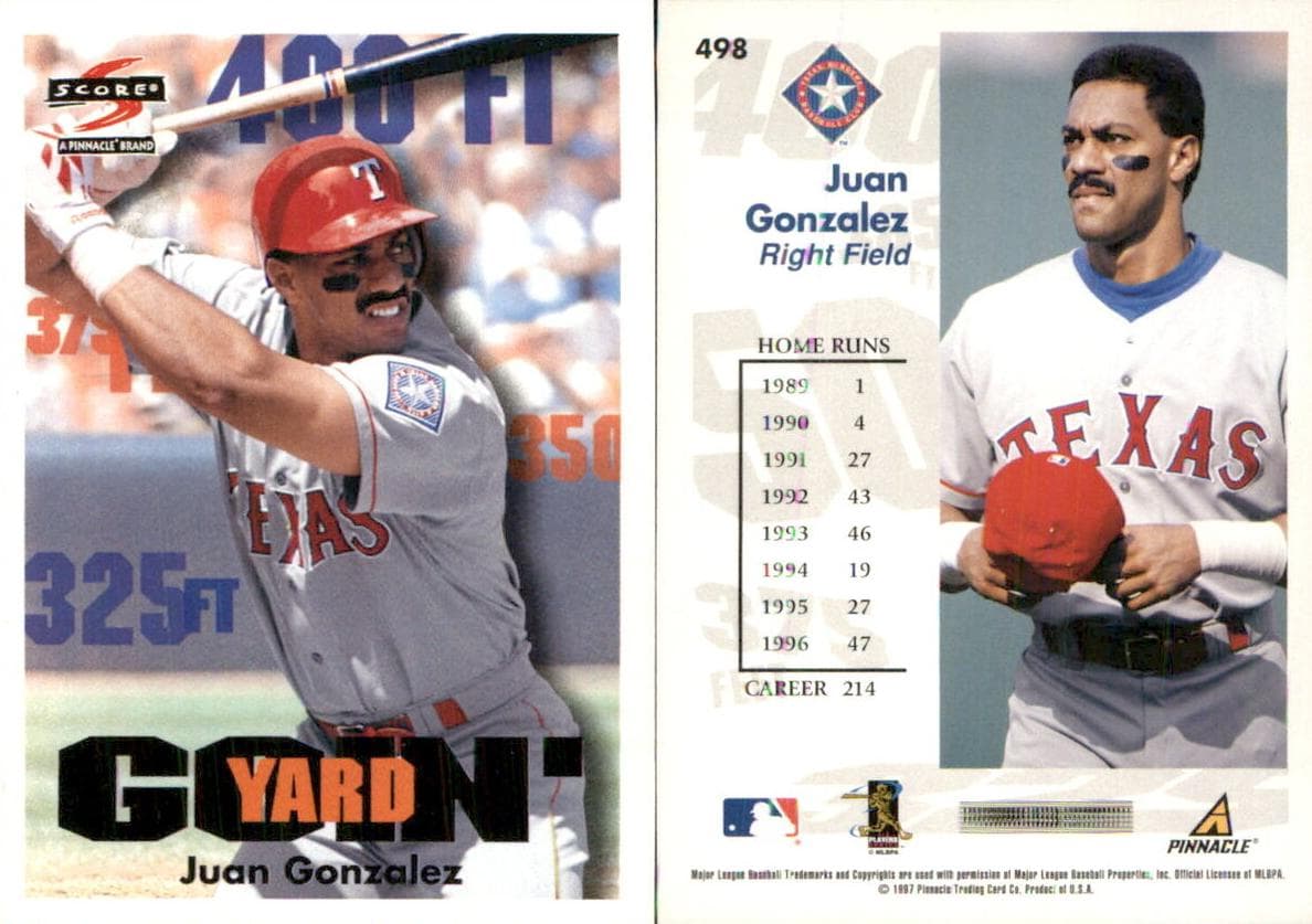 Juan Gonzalez #498