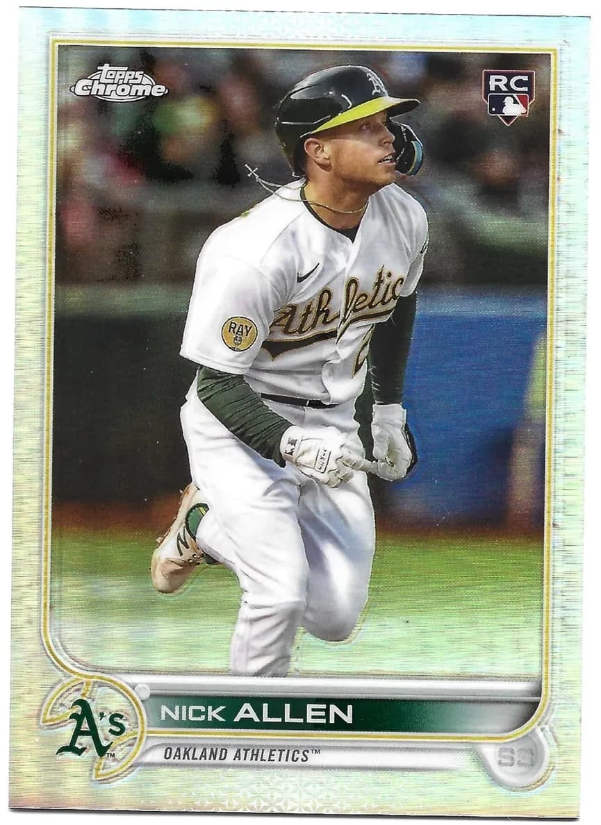 Nick Allen 2022 topps Topps Chrome Update