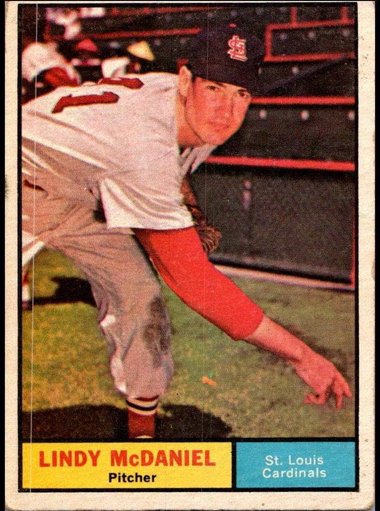 Lindy McDaniel 1961 topps Topps