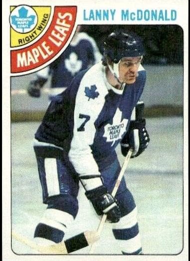 Lanny McDonald 1978 topps Topps
