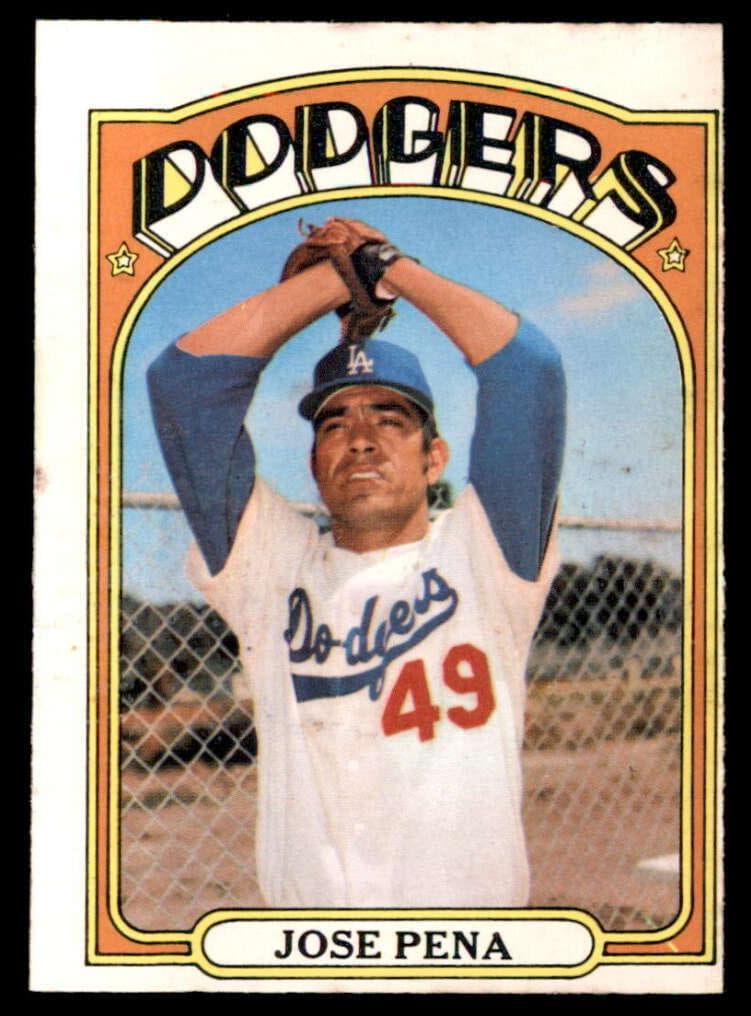 Jose Pena 1972 topps O-Pee-Chee