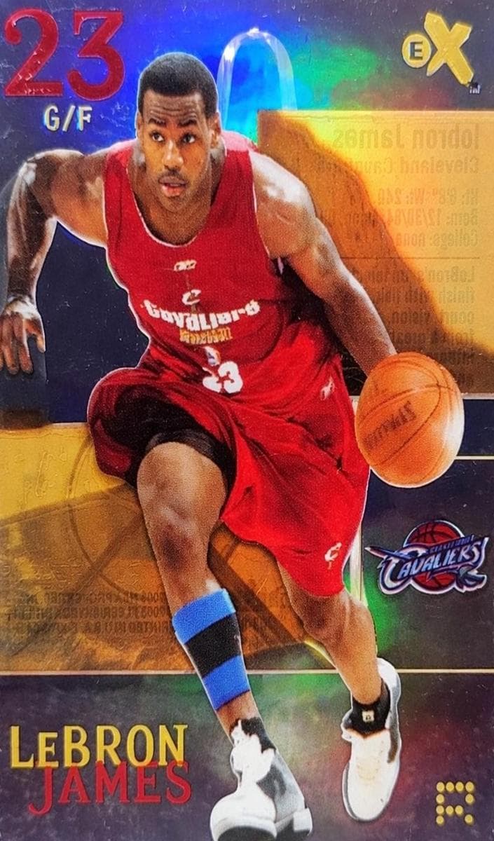 Lebron James 2003 fleer