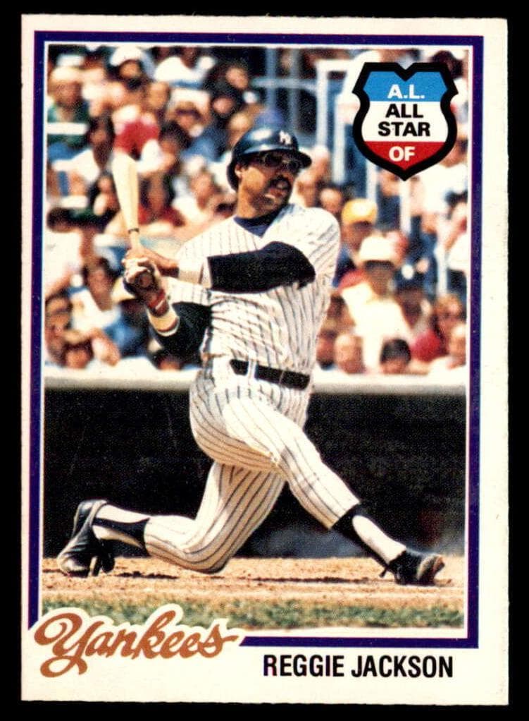 Reggie Jackson 1978 topps O-Pee-Chee