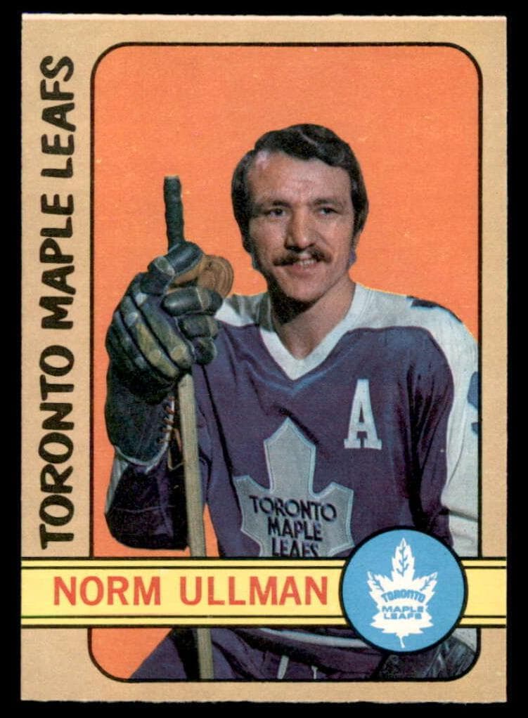 Norm Ullman 1972 topps O-Pee-Chee