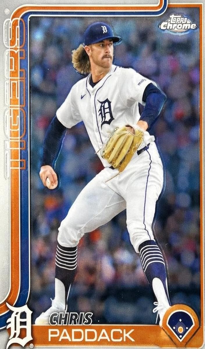 Chris Paddack trading card