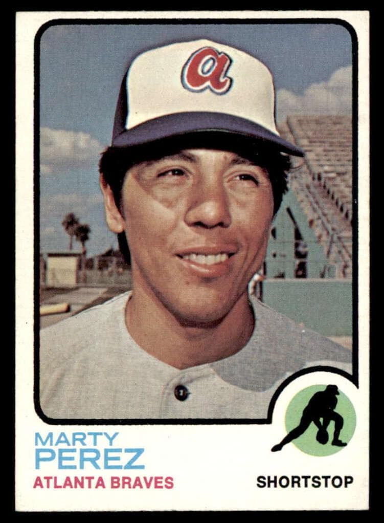 Marty Perez 1973 topps Topps