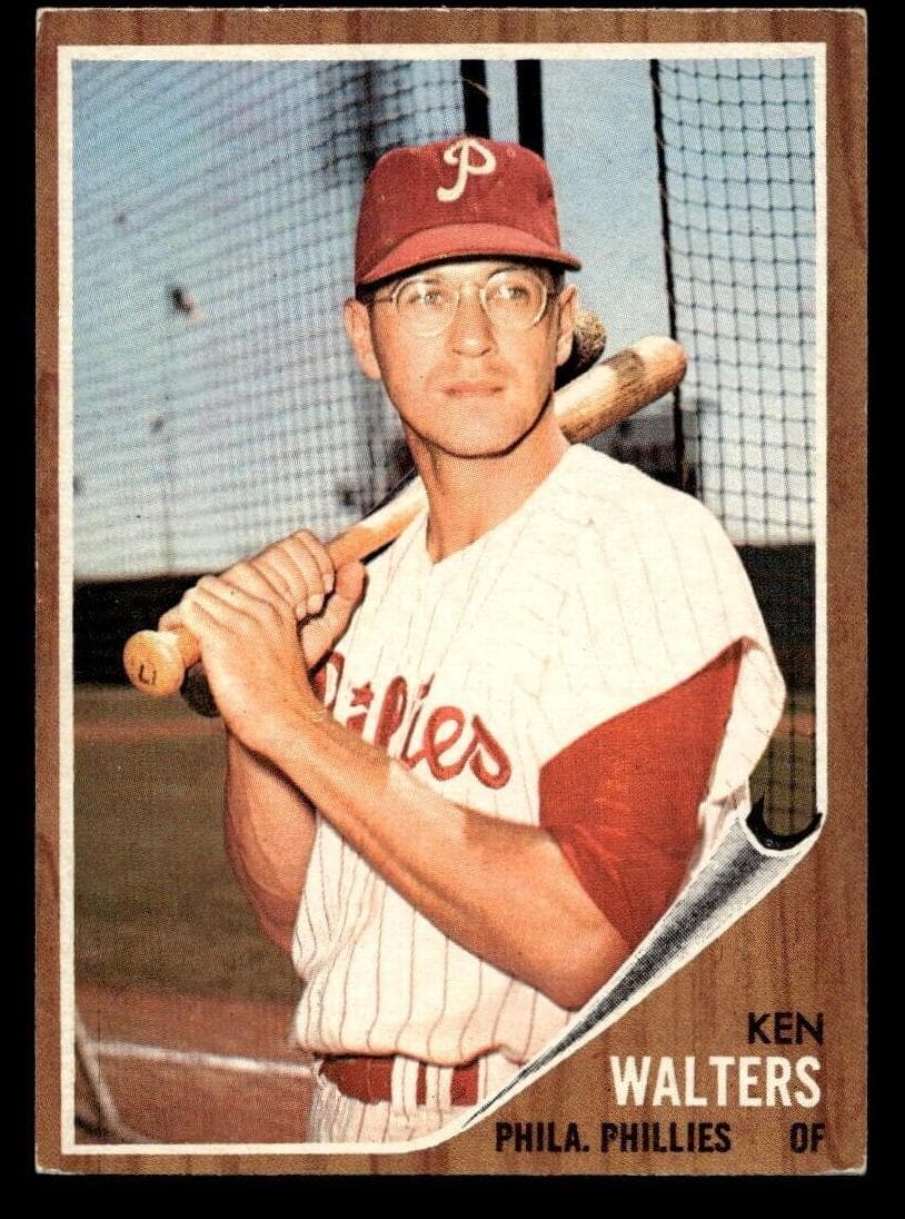 Ken Walters 1962 topps Topps