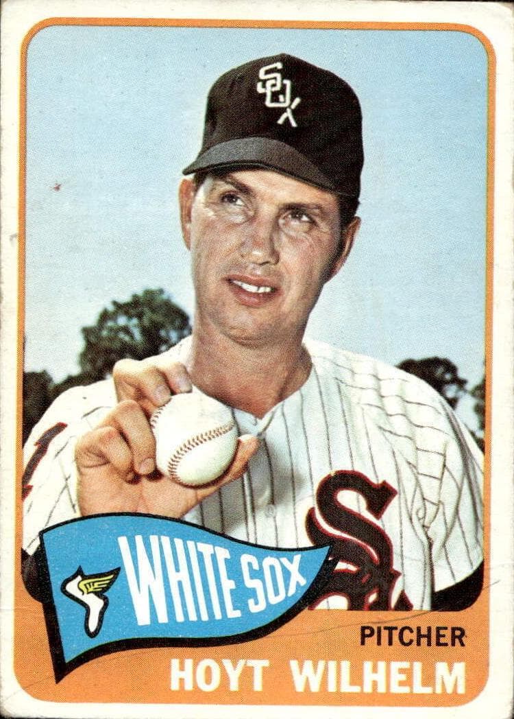 Hoyt Wilhelm 1965 topps Topps