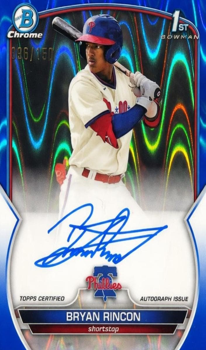 Bryan Rincon trading card