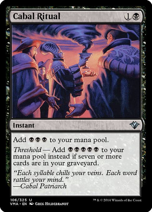 Cabal Ritual 2004 Magic: The Gathering Torment