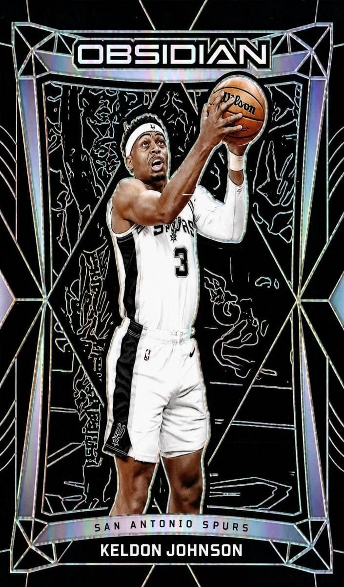 Keldon Johnson trading card