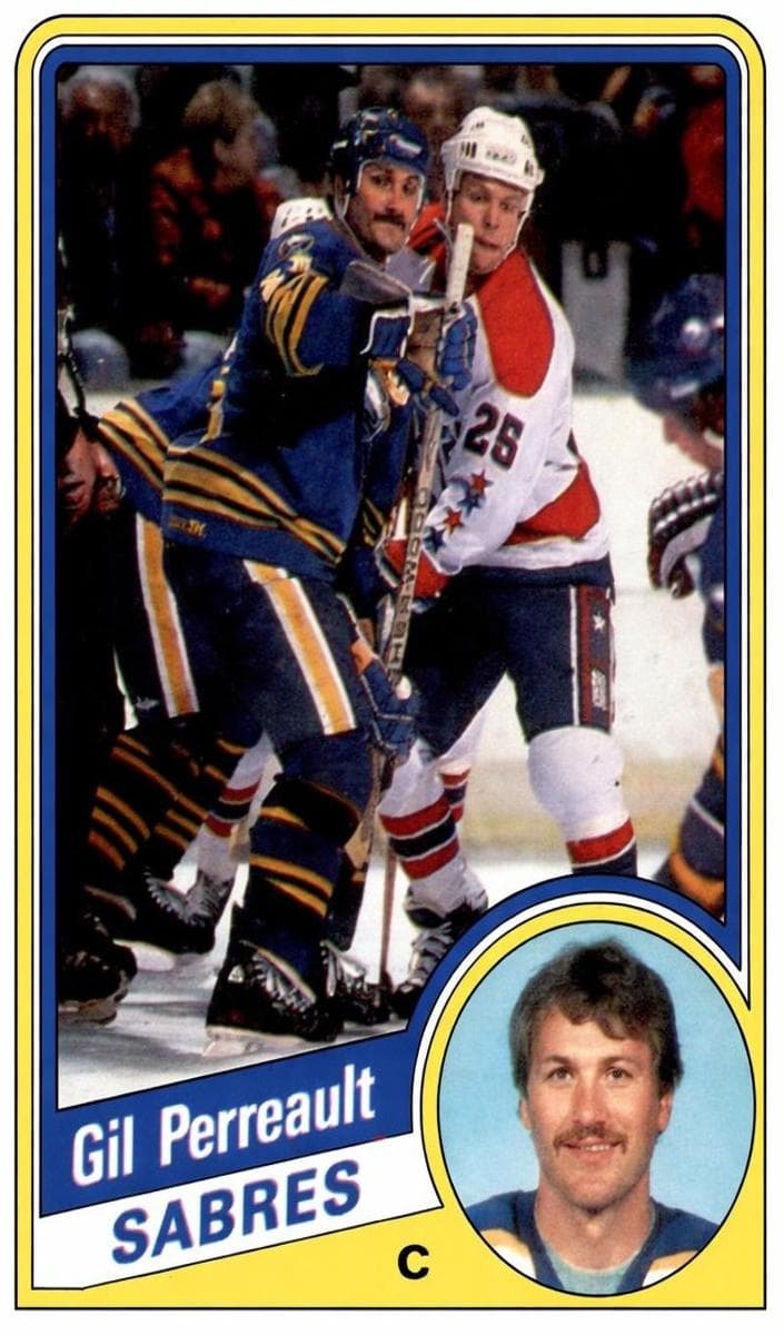 Gilbert Perreault 1984 topps O-Pee-Chee