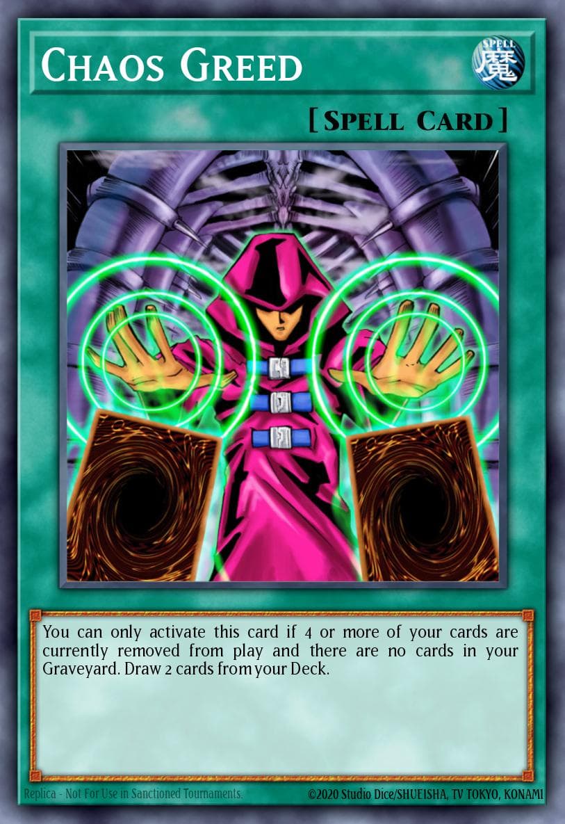 Chaos Greed #DR2-EN038