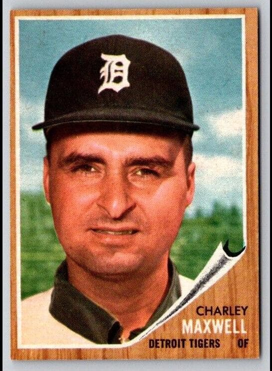 Charley Maxwell 1962 topps Topps