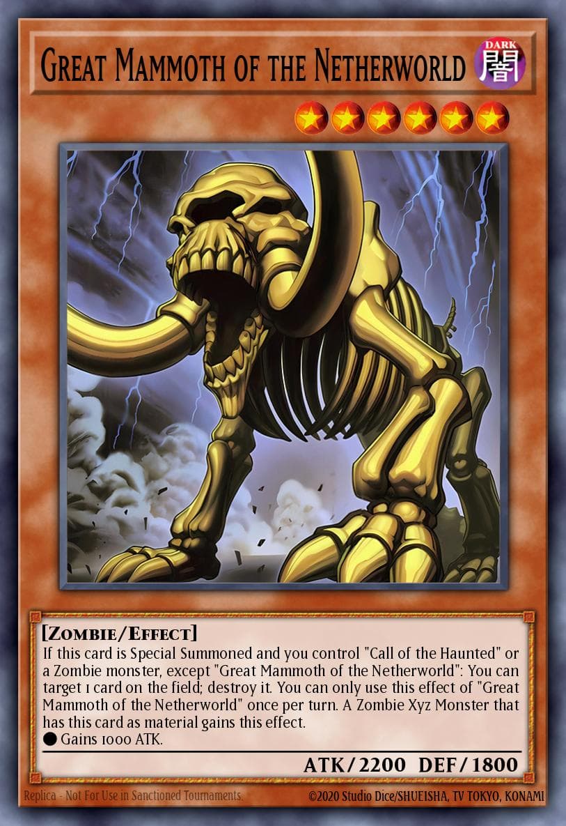 Great Mammoth of the Netherworld #MZMU-EN004