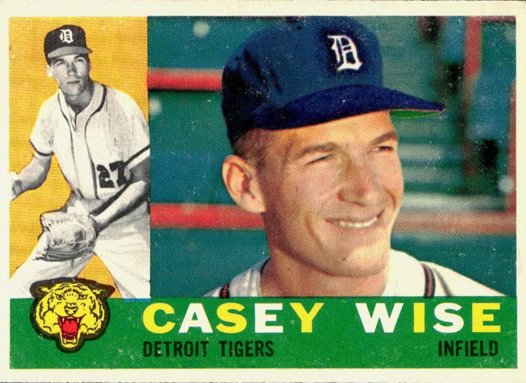 Casey Wise 1960 topps Topps