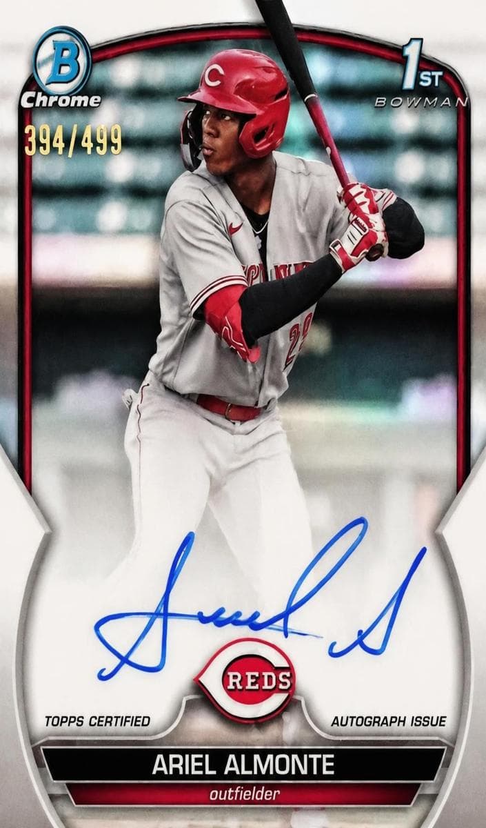 Ariel Almonte trading card