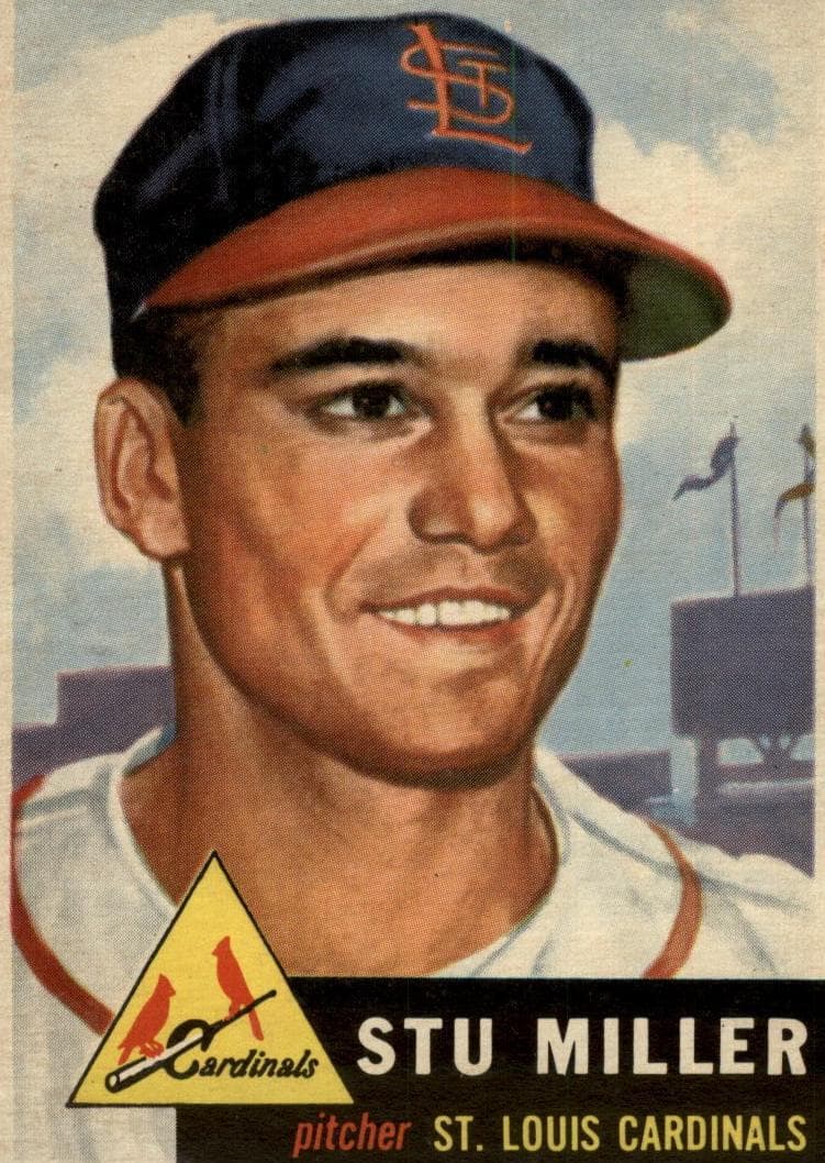 Stu Miller 1953 topps Topps