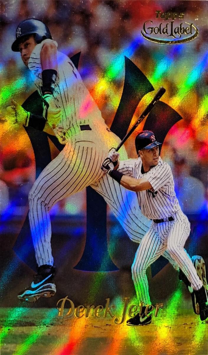 Derek Jeter 1999 topps Topps Gold Label