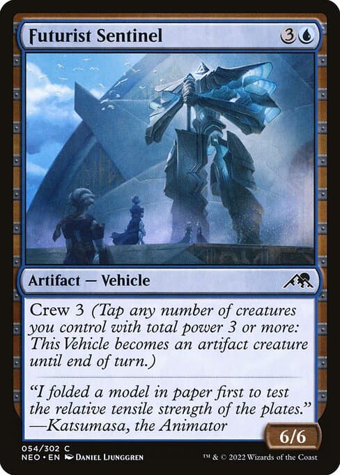 Futurist Sentinel #54