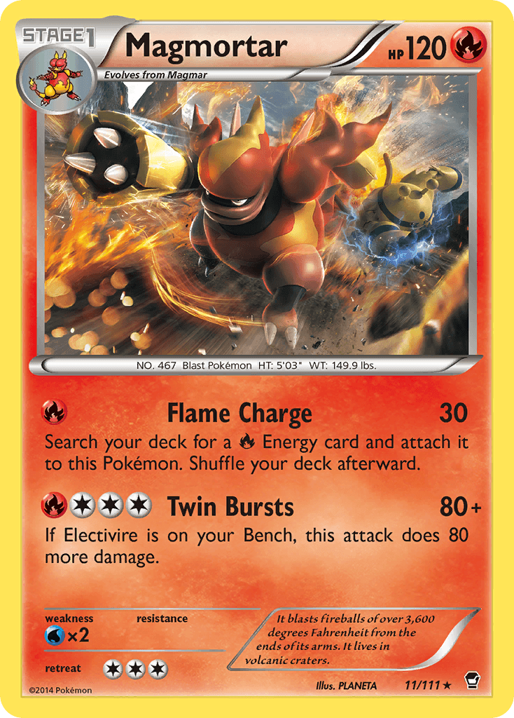Magmortar 2010 Pokemon