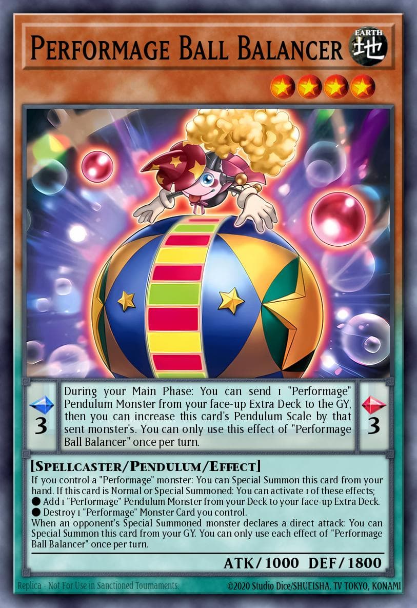 Performage Ball Balancer 2024 Yu-Gi-Oh! Japanese Rage of the Abyss