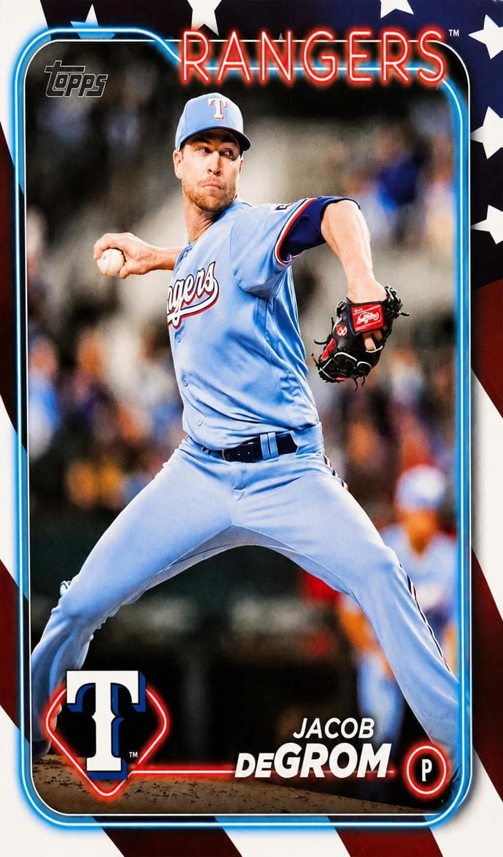 Jacob deGrom 2024 topps Topps